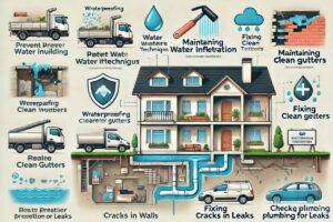 Como evitar infiltração