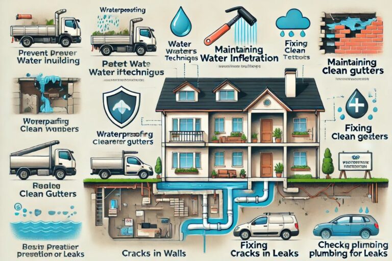 Como evitar infiltração
