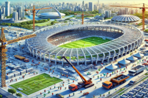 O impacto dos grandes eventos esportivos na construção civil